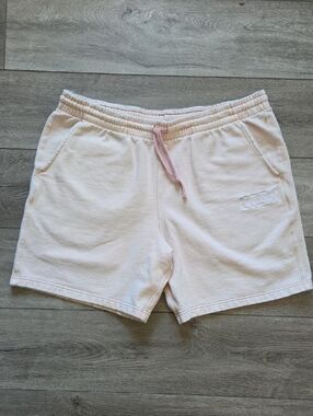 Vans Men’s Light Pink Drawstring Loose Fit Athletic Shorts Size XL
